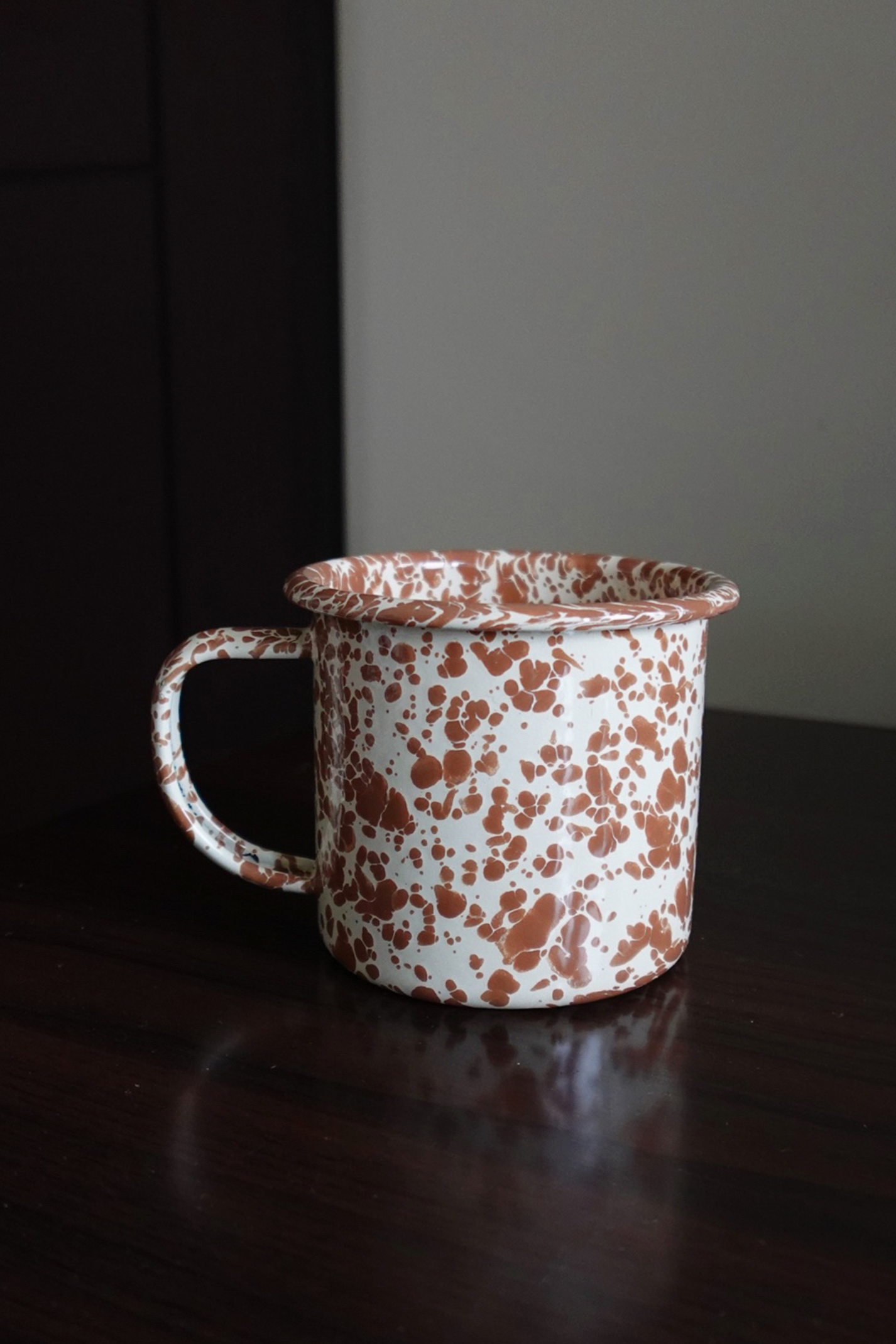 Crow Canyon Home Splatter Mug - Brown