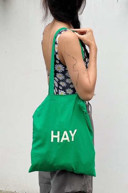 HAY Green Tote Bag