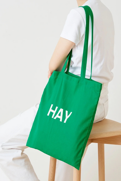 HAY Green Tote Bag