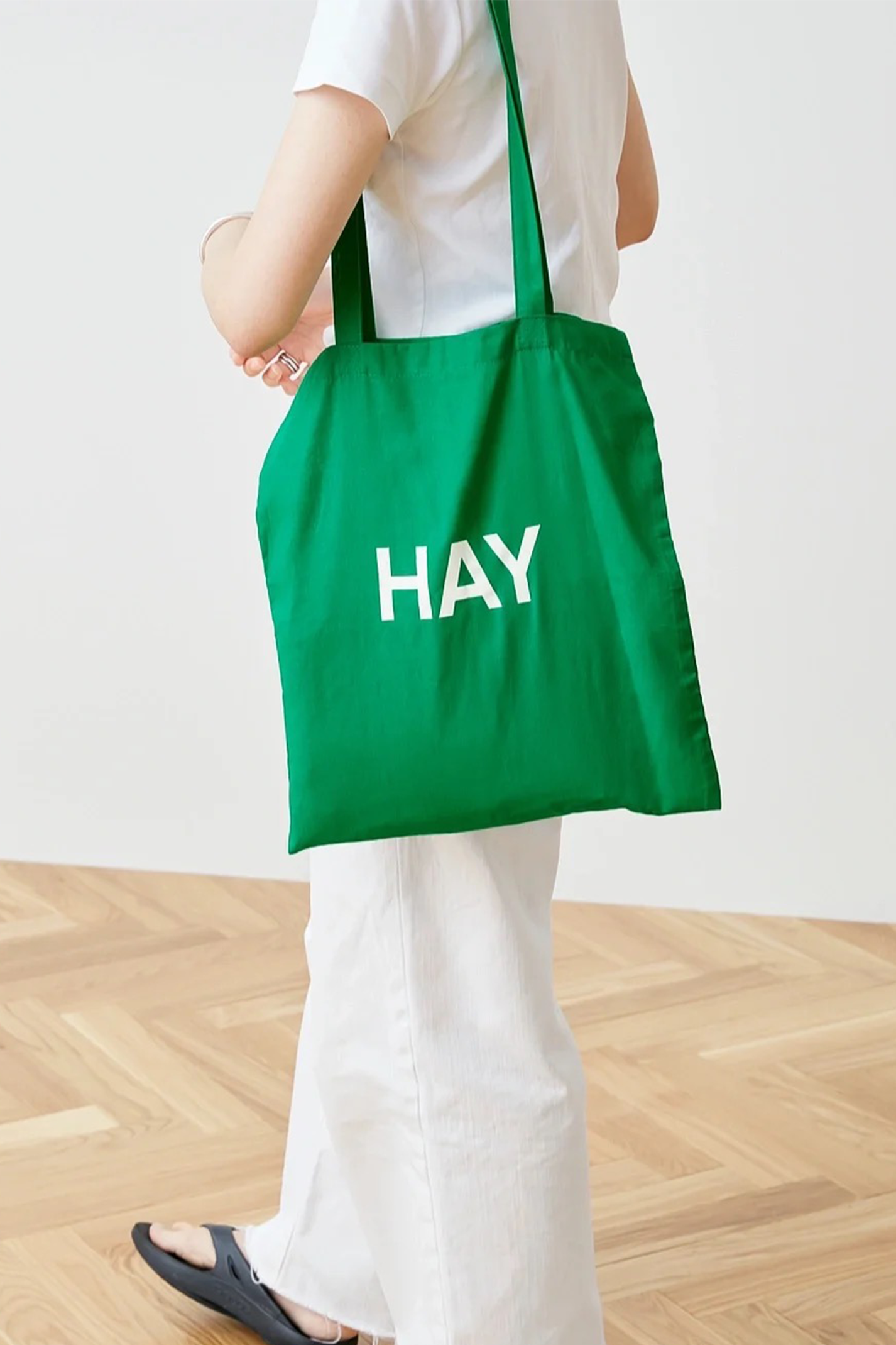 HAY Green Tote Bag